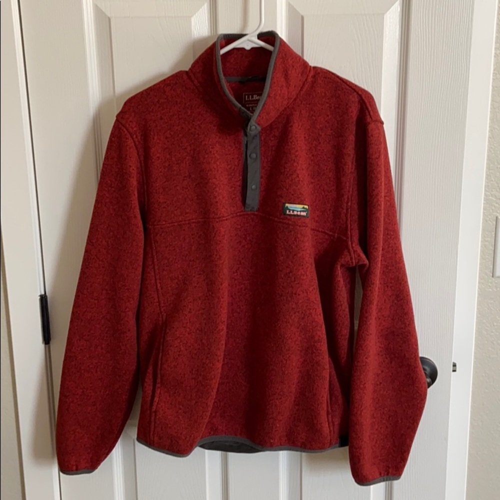 LL Bean Fleece Pullover